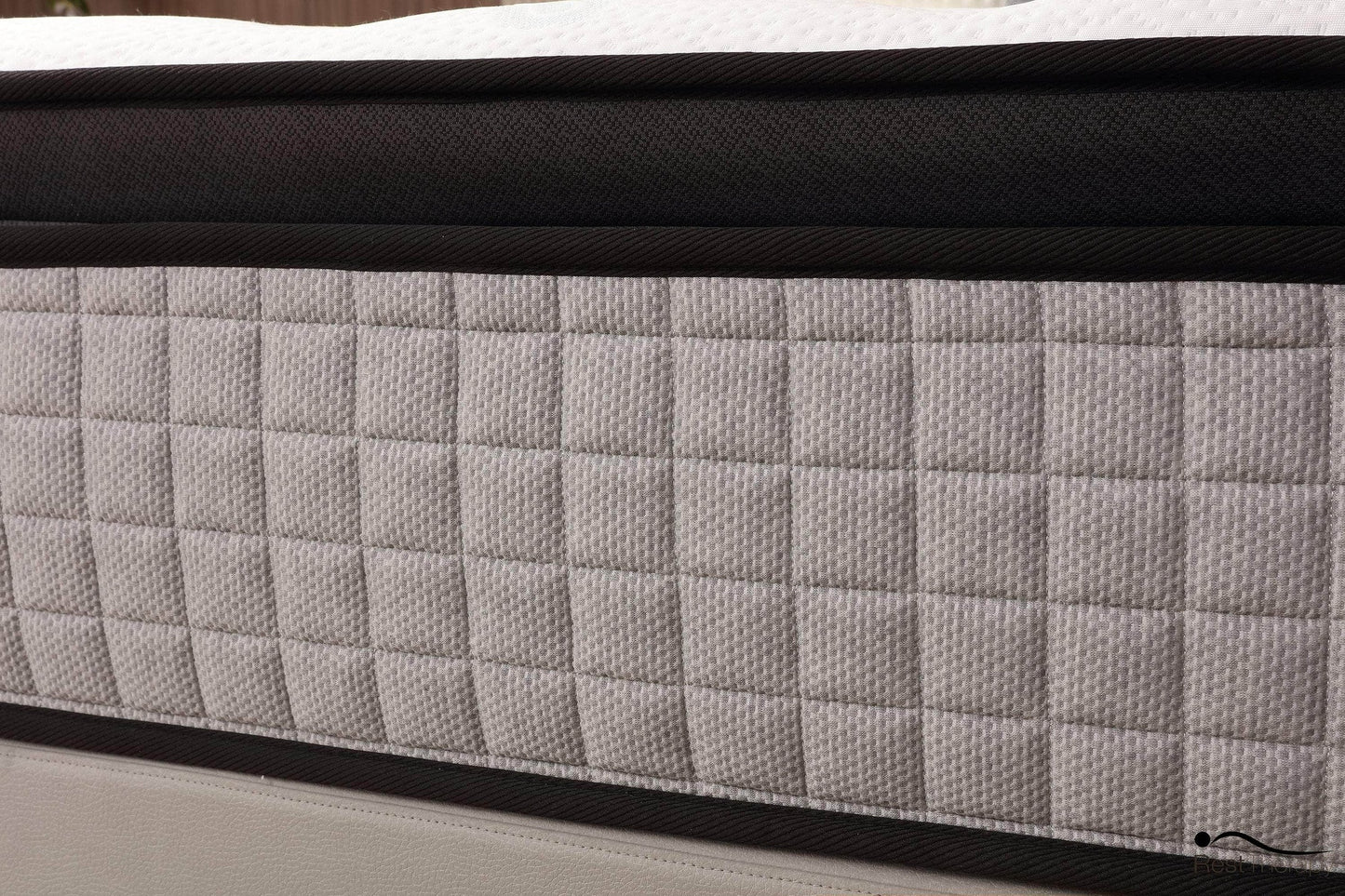 14 Inch Euphoria Cooling Pillow Top Plush Hybrid Pocket Coil Mattress with Cool Gel Memory Foam - Available in 3 Sizes