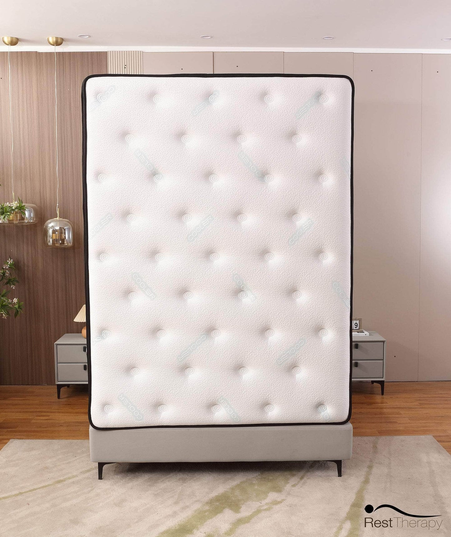 14 Inch Euphoria Cooling Pillow Top Plush Hybrid Pocket Coil Mattress with Cool Gel Memory Foam - Available in 3 Sizes