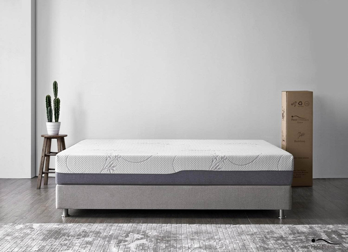 10 Inch Renew Bamboo Cool Gel Memory Foam Mattress - Available in 4 Sizes