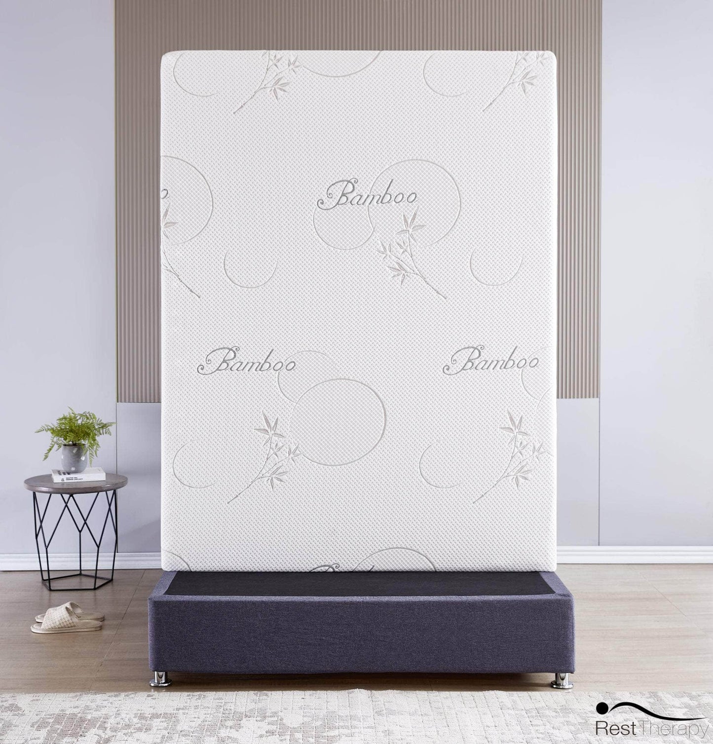 Matelas en mousse viscoélastique Revive Bamboo Cool Gel de 12 pouces - Disponible en 2 tailles