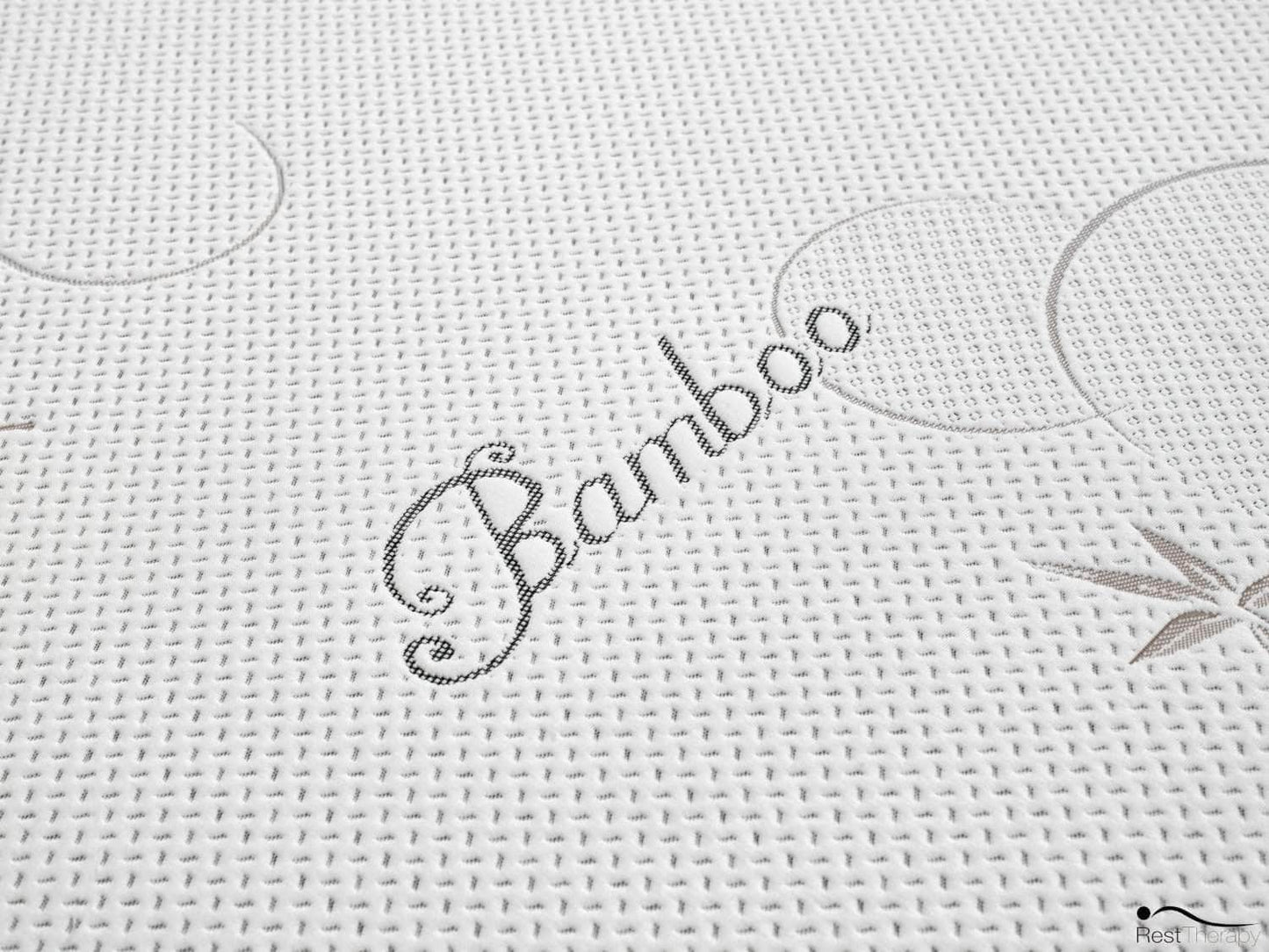 Matelas en mousse à mémoire de forme en bambou Tranquility de 6 pouces - Disponible en 4 tailles
