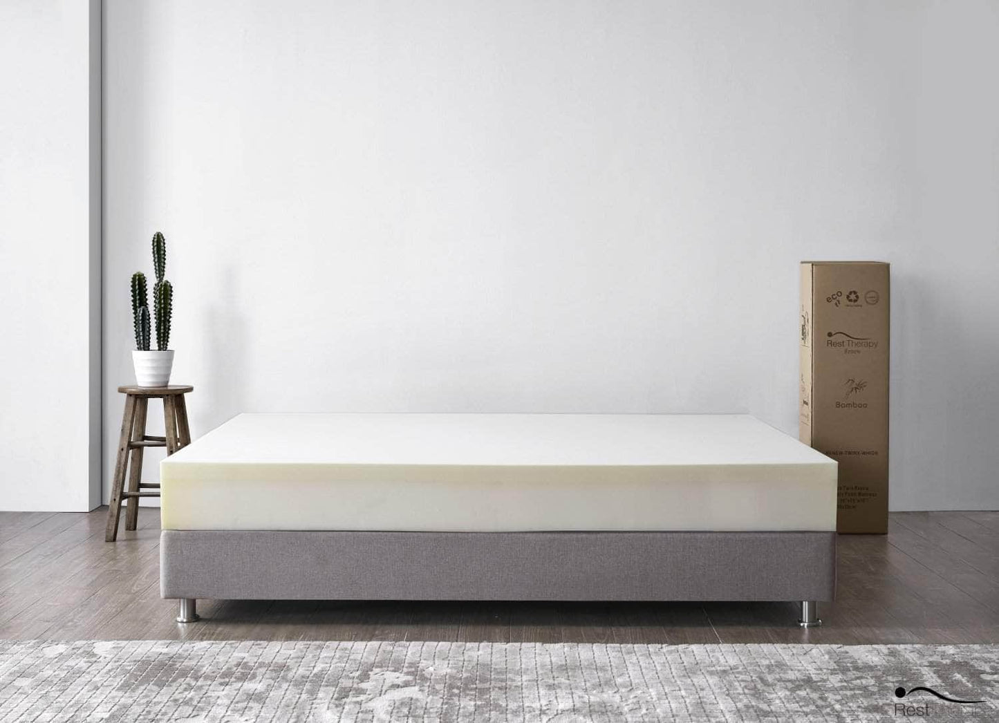 8 Inch Serenity Bamboo Memory Foam Mattress - Available in 4 Sizes