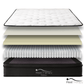 Rest Therapy Mattress 12 Inch Horizon Bamboo Pocket Coil Mattress - Available in 3 Sizes