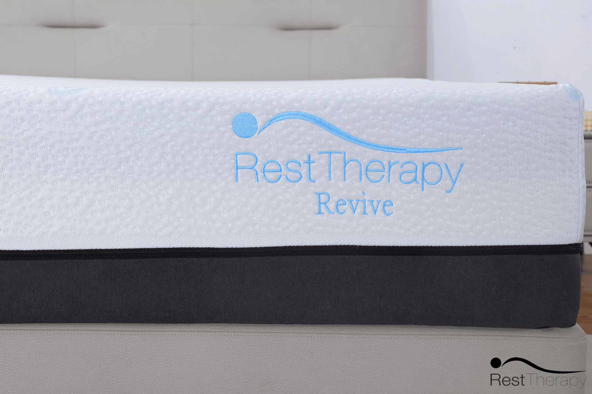 Rest Therapy Mattress 12 Inch Revive Ice Silk Cool Gel Memory Foam Mattress - Available in 4 Sizes