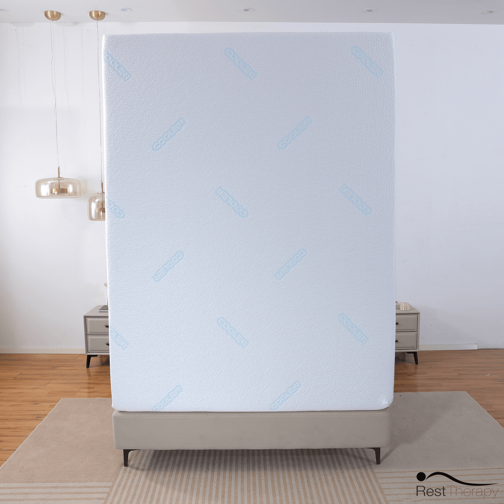 Rest Therapy Mattress 12 Inch Revive Ice Silk Cool Gel Memory Foam Mattress - Available in 4 Sizes