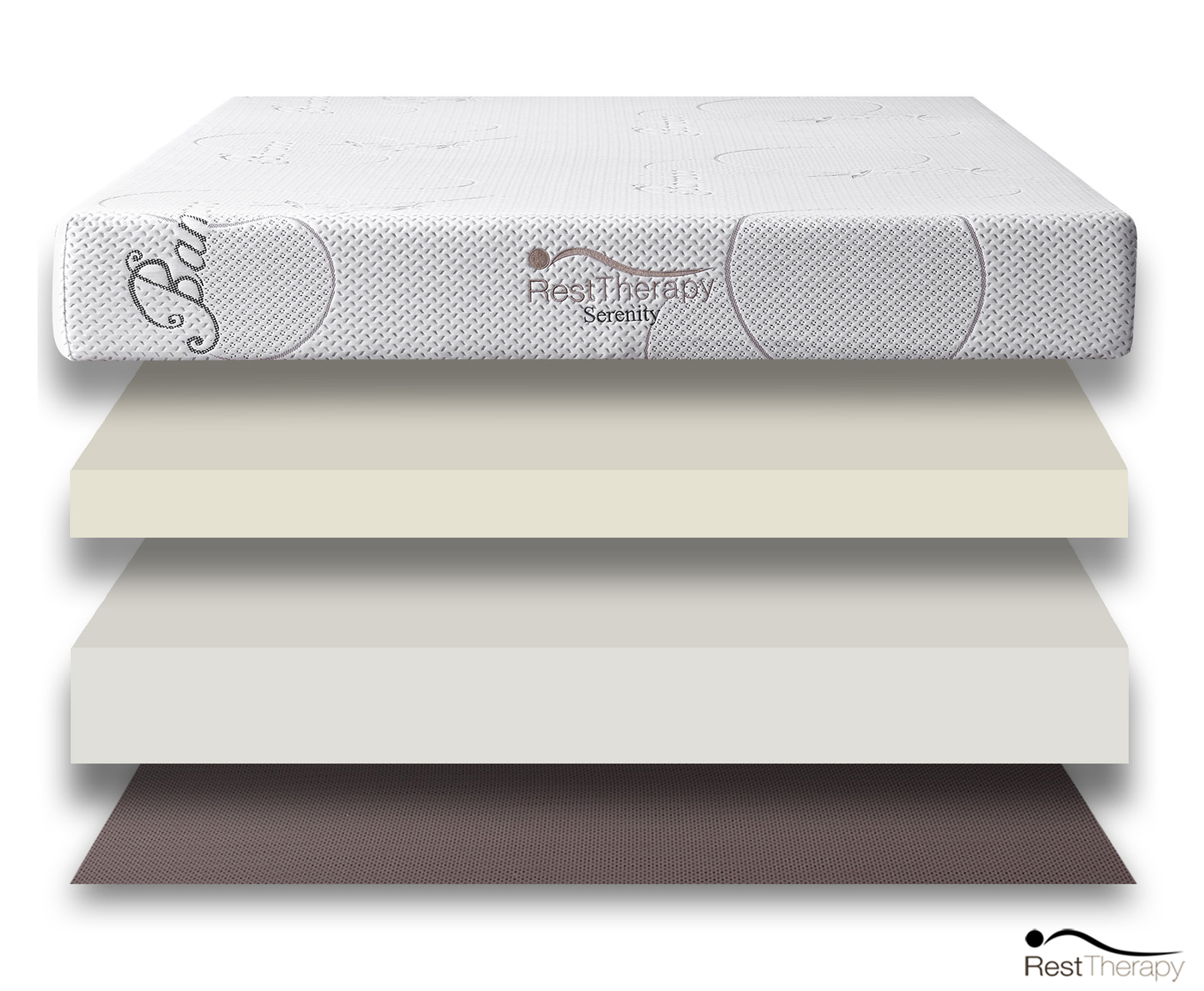 8 Inch Serenity Bamboo Memory Foam Mattress - Available in 4 Sizes