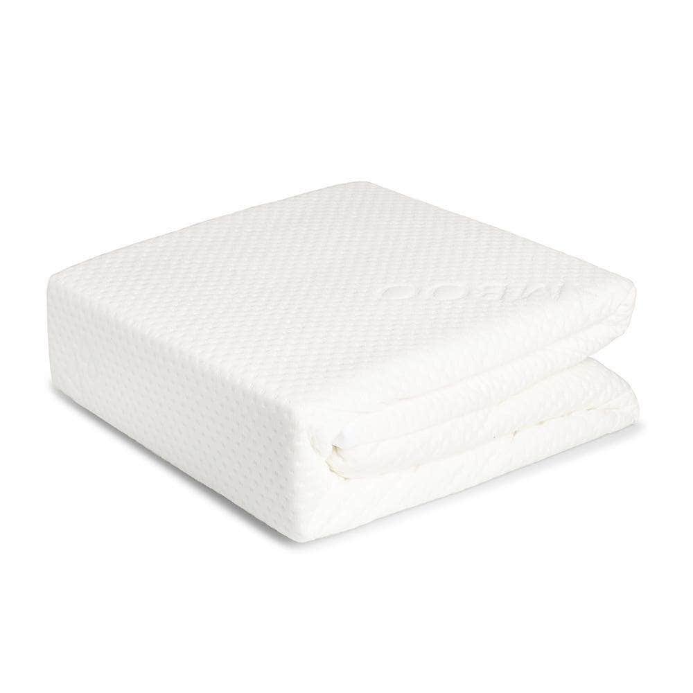 Matelas à ressorts ensachés hybrides en peluche de bambou Bliss de 12 pouces avec mousse à mémoire de forme Cool Gel - Disponible en 4 tailles