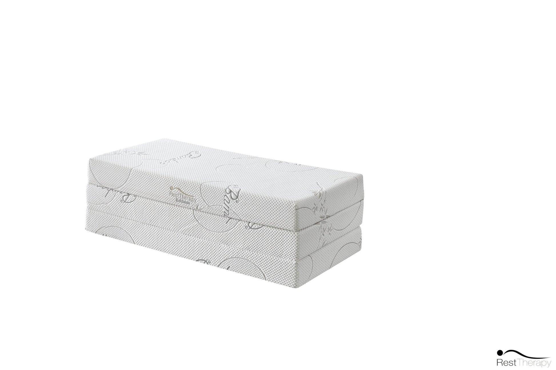 Pending - Rest Therapy 6 Inch Exhilarate Tri Fold Bamboo Cool Gel Memory Foam Mattress - Available in 3 Sizes