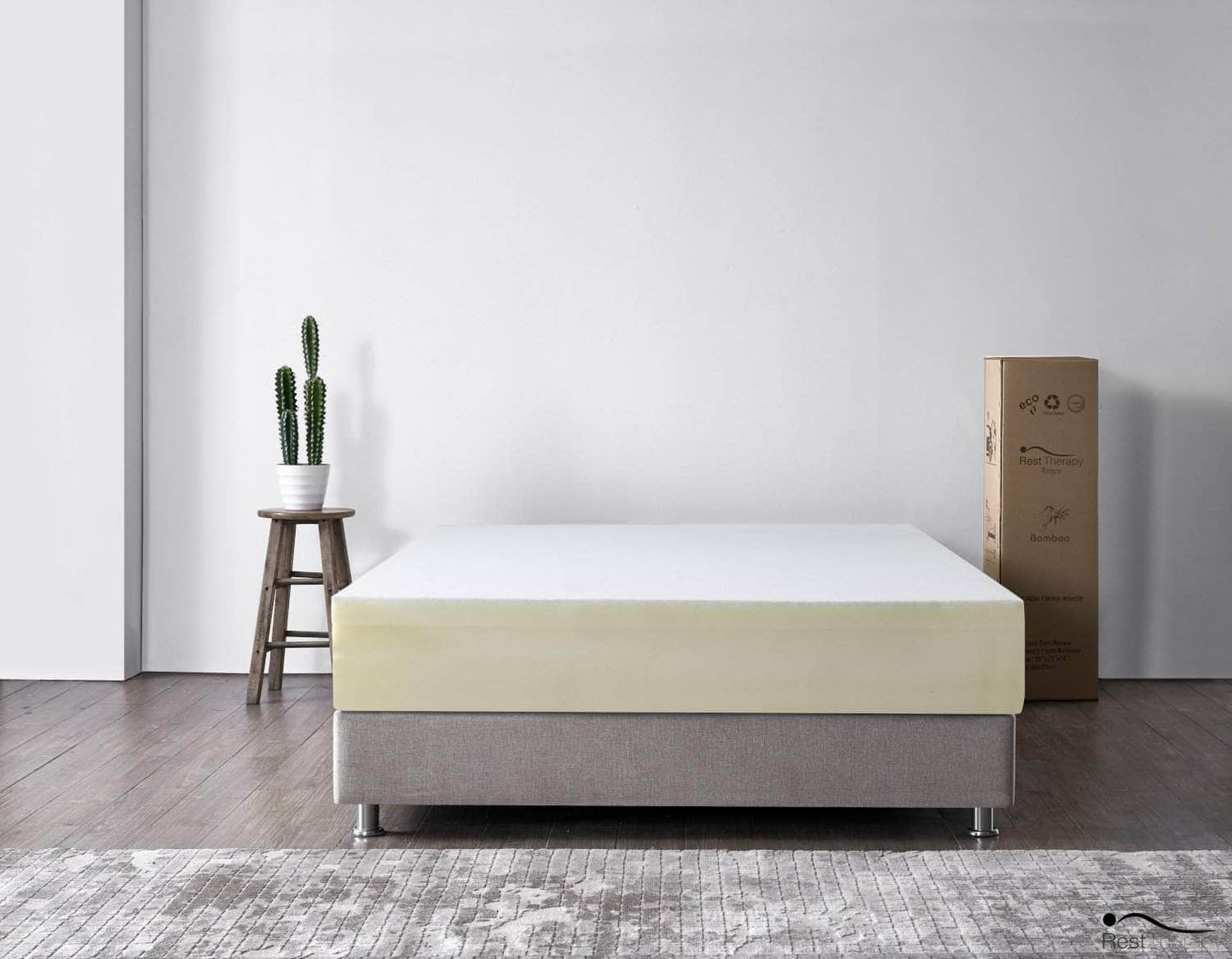 Matelas en mousse viscoélastique Renew Bamboo Cool Gel de 10 pouces - Disponible en 4 tailles